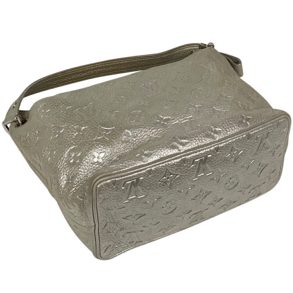 Louis Vuitton Halo Shimmer Handbag Argent Monogram